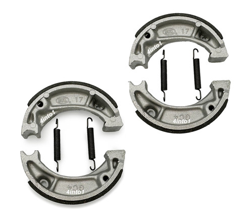 Front & Rear Brake Shoes - Honda CHF50 SA50 CRF80/100/110F XR80/100R